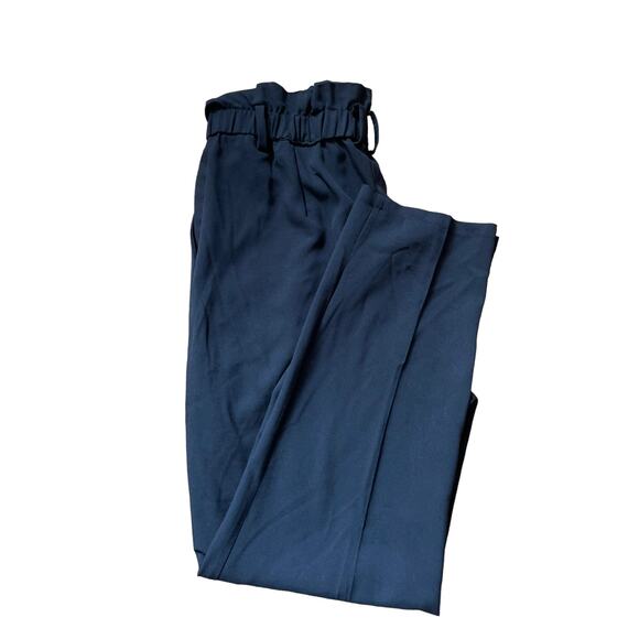 BLACK "WAIST BUNCH" WOMEN'S TROUSERS-LIKE NEW-IN GREAT CONDITION! - Picture 1 of 6